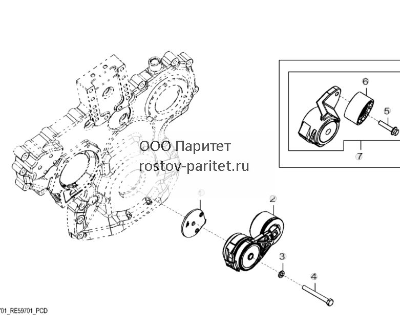 8701 Устройство натяжения ремня - ST6734 70.jpg